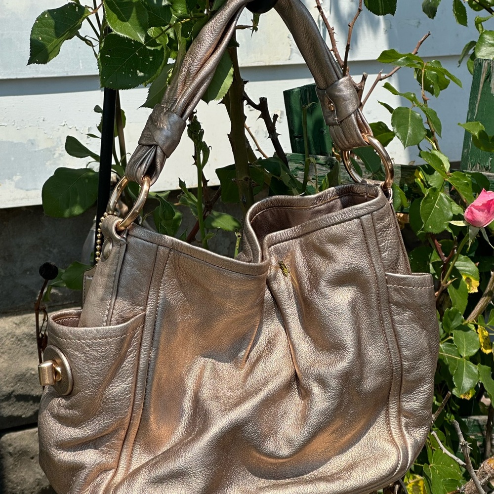Coach leather shoulder bag - Picture 3 of 10